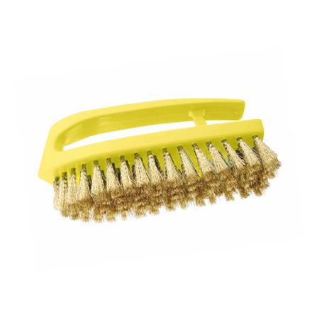 แปรงทองเหลืองทรงเตารีด ตราสมอ สีน้ำเงิน_0