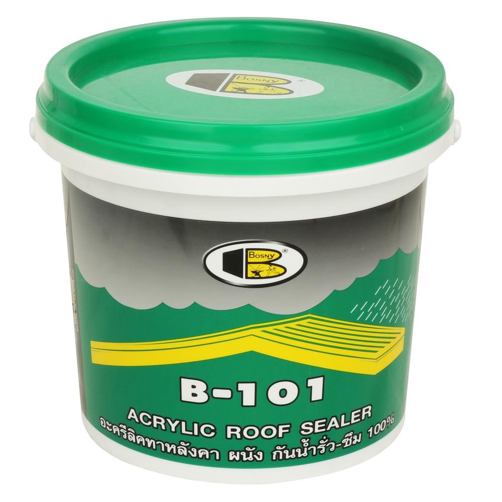 อะคริลิกกันซึม BOSNY B101 4.5 กก. สีเทา