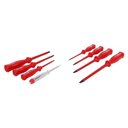 ชุดไขควงหุ้มฉนวนกันไฟฟ้า MIXPRO 02-004-0 ชุด 8 ชิ้น_1