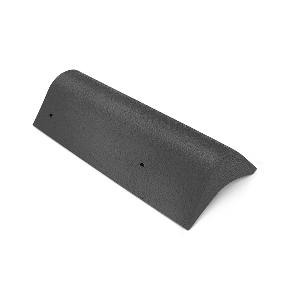 ครอบข้างปิดชาย DURAONE ลอนเศรษฐี 18x34.5x2.4 ซม. สีเทามงคล