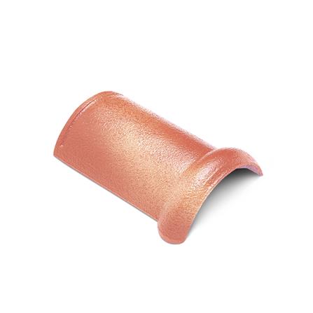 ครอบสันโค้ง DURAONE ลอนเศรษฐี 24.8x33x2.4 ซม. สีส้มรุ่งอรุณ_0