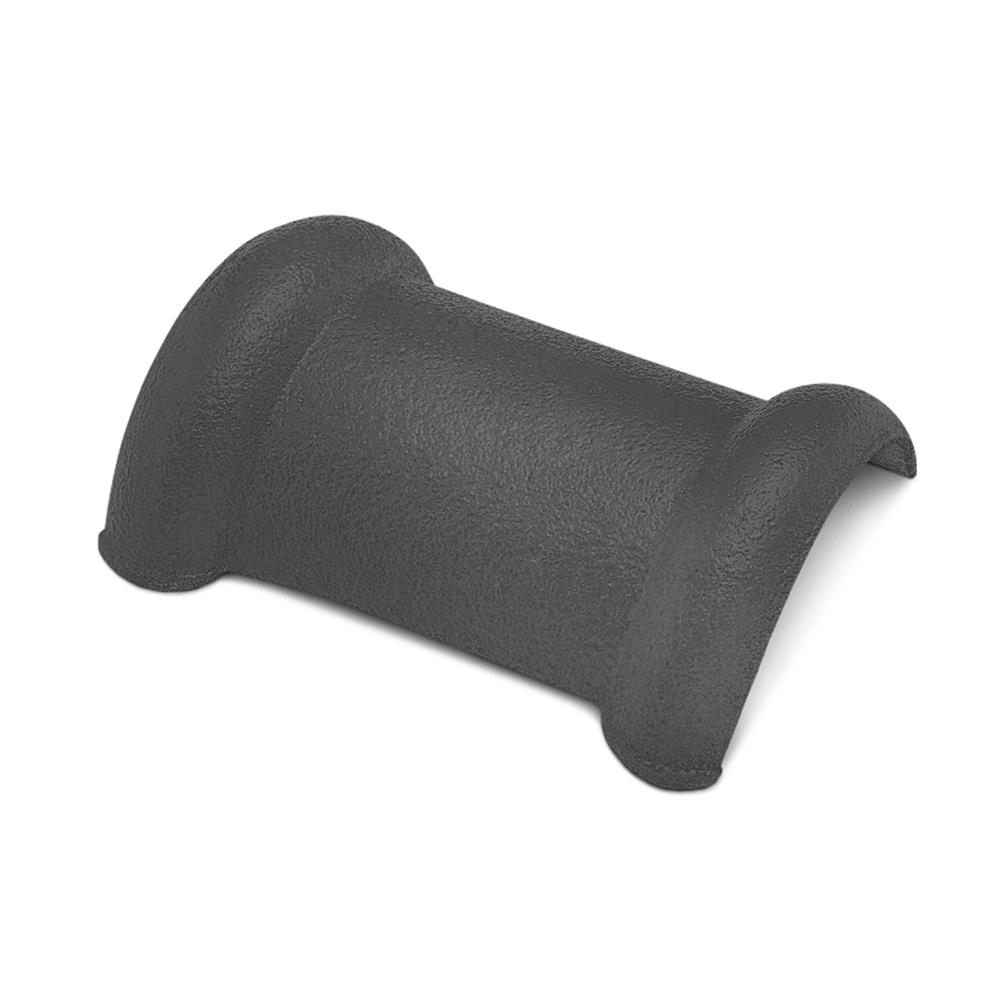 ครอบสันโค้ง 2 ทาง DURAONE ลอนเศรษฐี สีเทามงคล