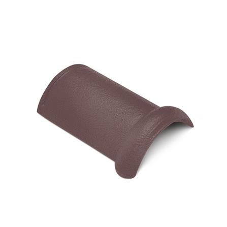 ครอบสันโค้ง DURAONE ลอนเศรษฐี 24.8x33x2.4 ซม. สีน้ำตาลสัมฤทธิ์_0