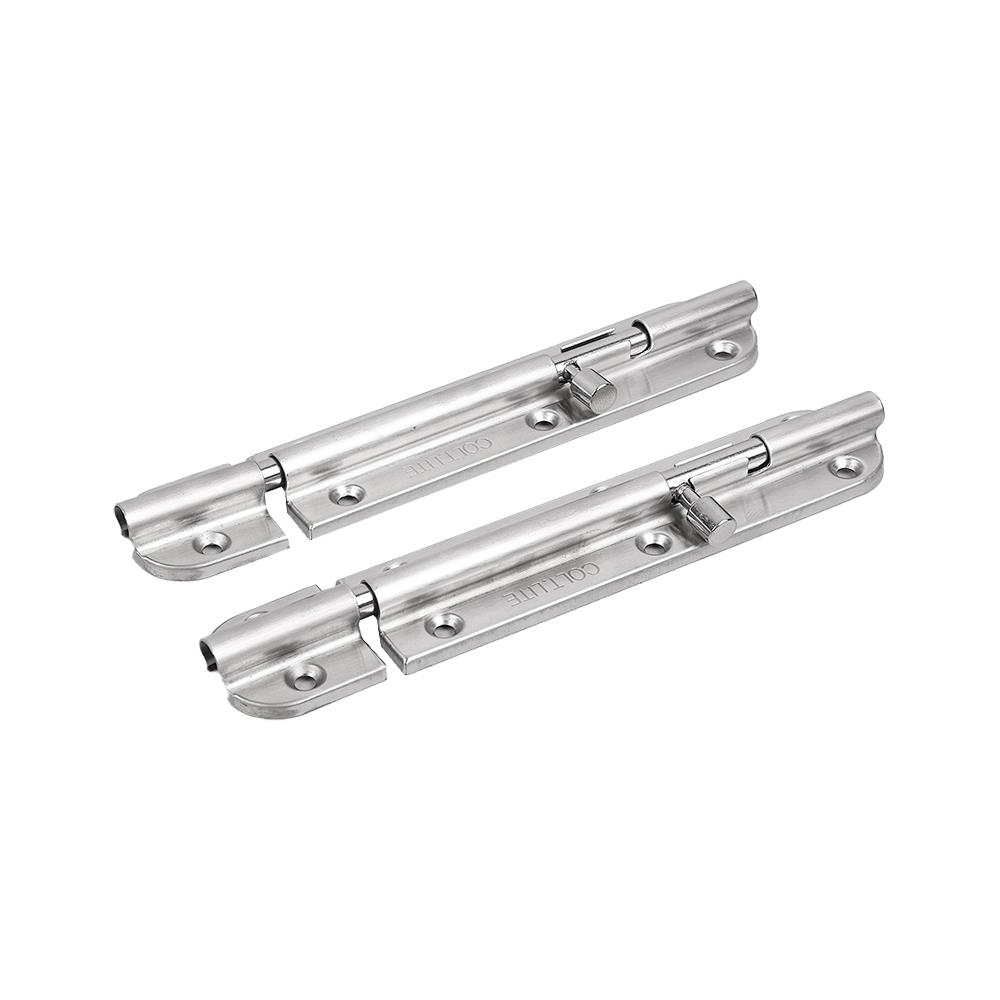 กลอนทั่วไป COLT LITE 104 6 นิ้ว สีสเตนเลส (แพ็ก 2 ชิ้น)