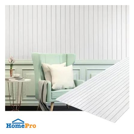 แผ่นผนัง SHERA เซาะร่องวี 3 นิ้ว ลายผิวเสี้ยน 120x240x0.6 ซม. สีธรรมชาติ_2