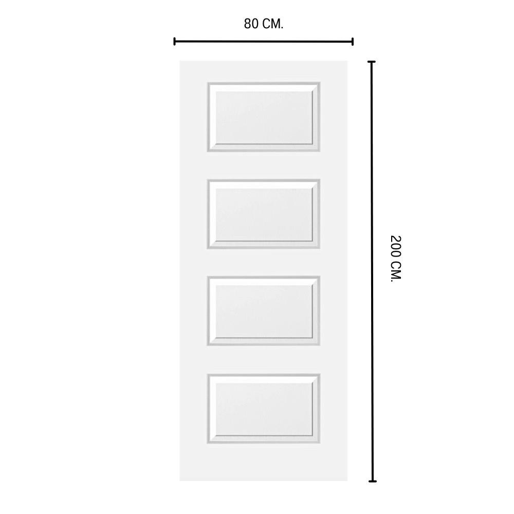 ประตูภายใน HDF METRO PARMA 404 ประกายพฤกษ์ 80X200 ซม.