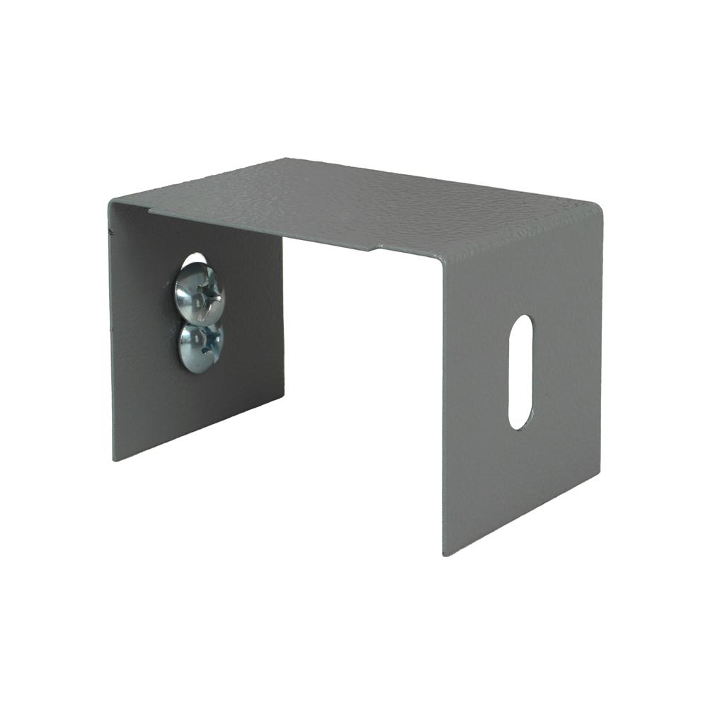 แผ่นปิดหัว-ท้ายรางไวร์เวย์ SUPER 2X4 นิ้ว สีเทา