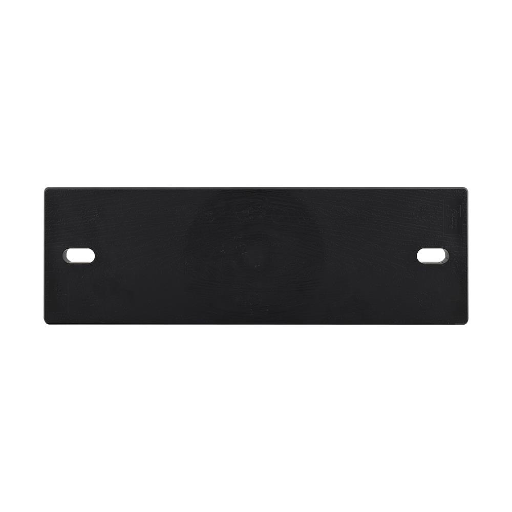 แผ่นรองมิเตอร์ไฟฟ้า ZEBERG 20x60 ซม. สีดำ