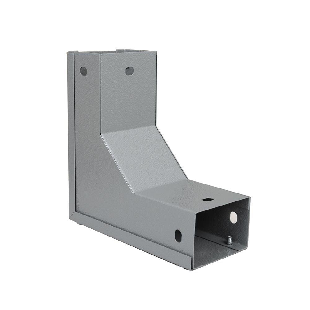 ข้องอ เปิดนอก รางไวร์เวย์ SUPER 2X3 นิ้ว สีเทา