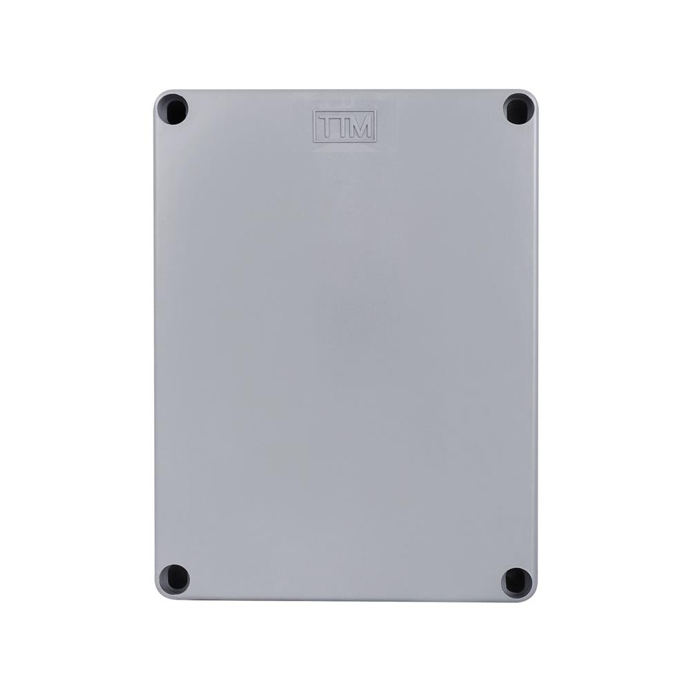 กล่องพลาสติกกันน้ำ TTM T-205 6x8 นิ้ว สีเทา