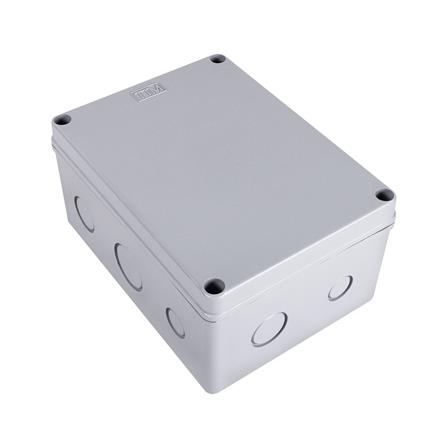 กล่องพลาสติกกันน้ำ TTM T-205 6x8 นิ้ว สีเทา_0