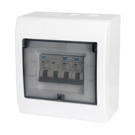 ชุดตู้คอนซูมเมอร์ยูนิต EAGLE 50 แอมป์ 2 ช่อง