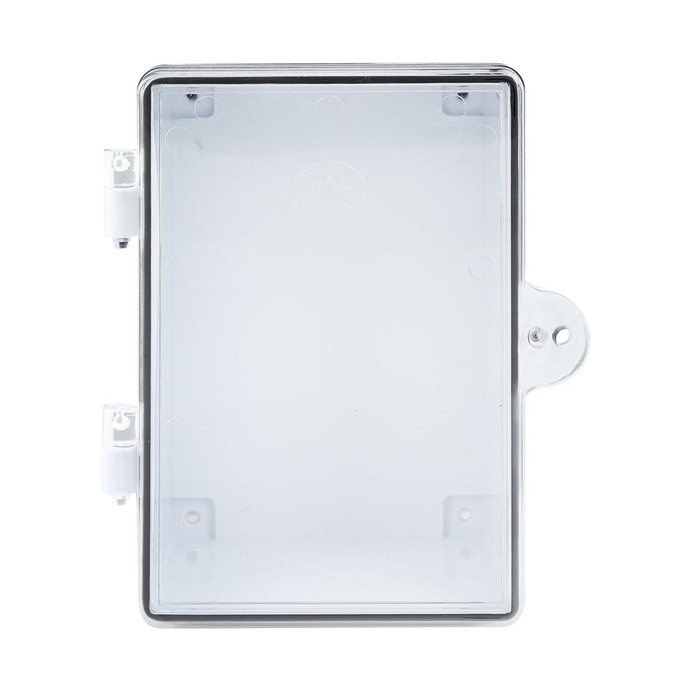 ตู้กันน้ำ ฝาใส 4.5x6.5 นิ้ว สีขาว