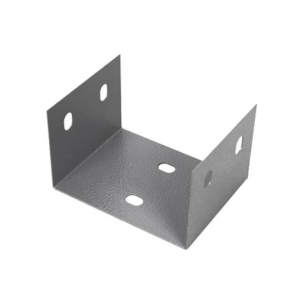 ข้อต่อตรง รางไวร์เวย์ SUPER 2X4 นิ้ว สีเทา