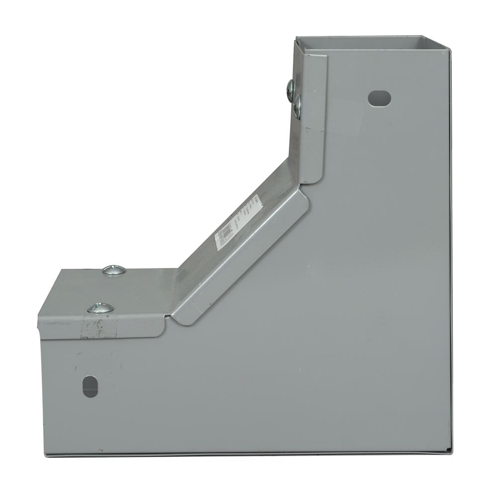 ข้องอ เปิดใน รางไวร์เวย์ SUPER 3X4 นิ้ว สีเทา