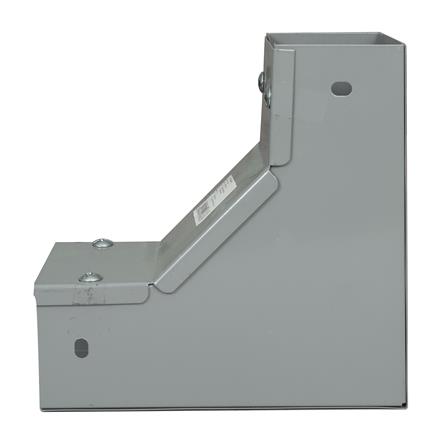 ข้องอ เปิดใน รางไวร์เวย์ SUPER 3X4 นิ้ว สีเทา_1