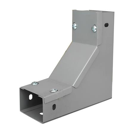 ข้องอ เปิดใน รางไวร์เวย์ SUPER 2X3 นิ้ว สีเทา_0