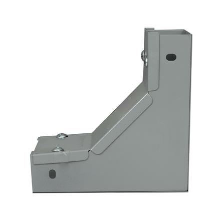 ข้องอ เปิดใน รางไวร์เวย์ SUPER 2X3 นิ้ว สีเทา_1