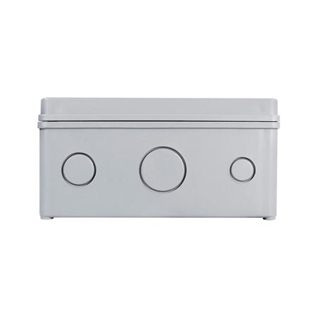 กล่องพลาสติกกันน้ำ TTM T-206 8x8 นิ้ว สีเทา_1