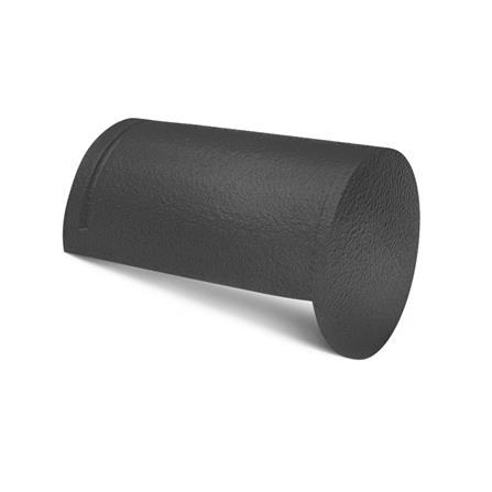 ครอบโค้งปิดจั่ว DURAONE หลังคาลอน 21.7x33x2.4 ซม. สีเทามงคล_0