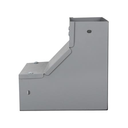 ข้องอเปิดในรางไวร์เวย์ SUPER 4X6 นิ้ว สีเทา_1