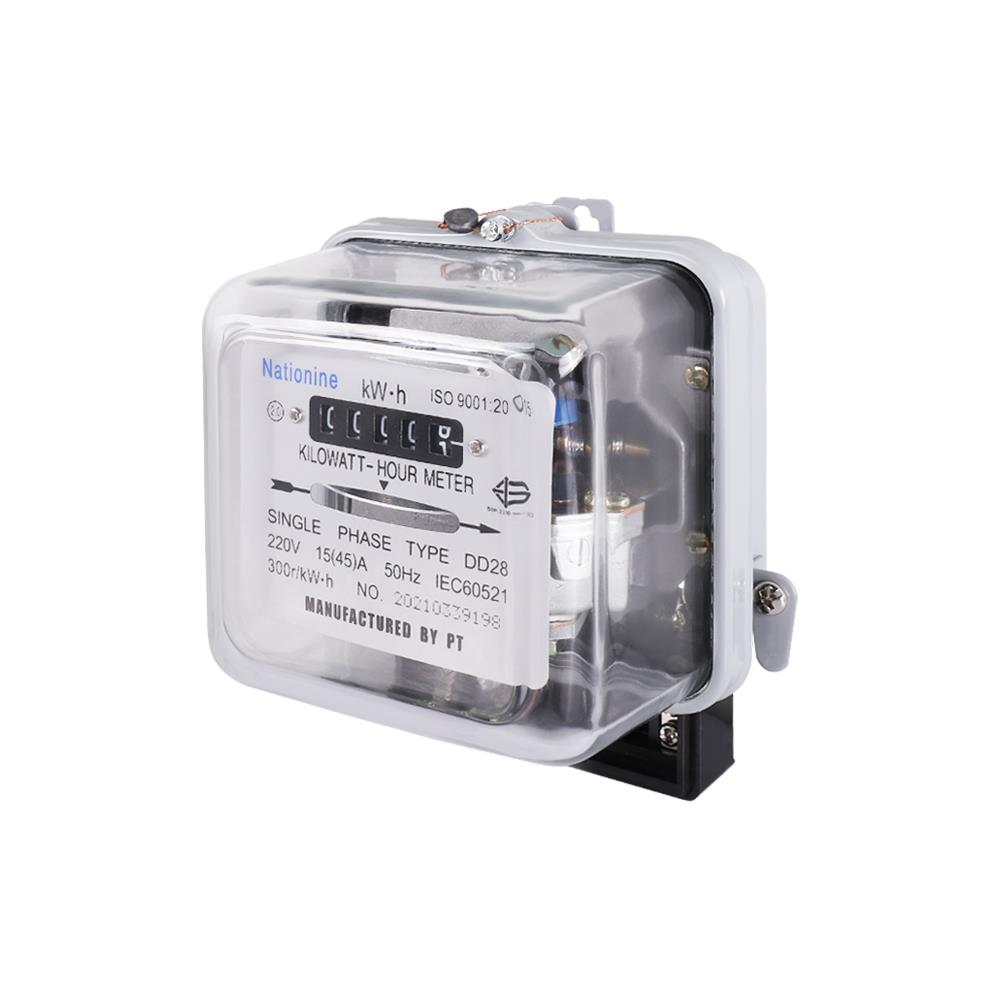 มิเตอร์ไฟ 15/45A DD28 1 เฟส 2 สาย NATIONINE