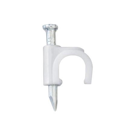 กิ๊บตอกสายไฟ SANTORY HSF 7 มิลลิเมตร/1.5N ขาว