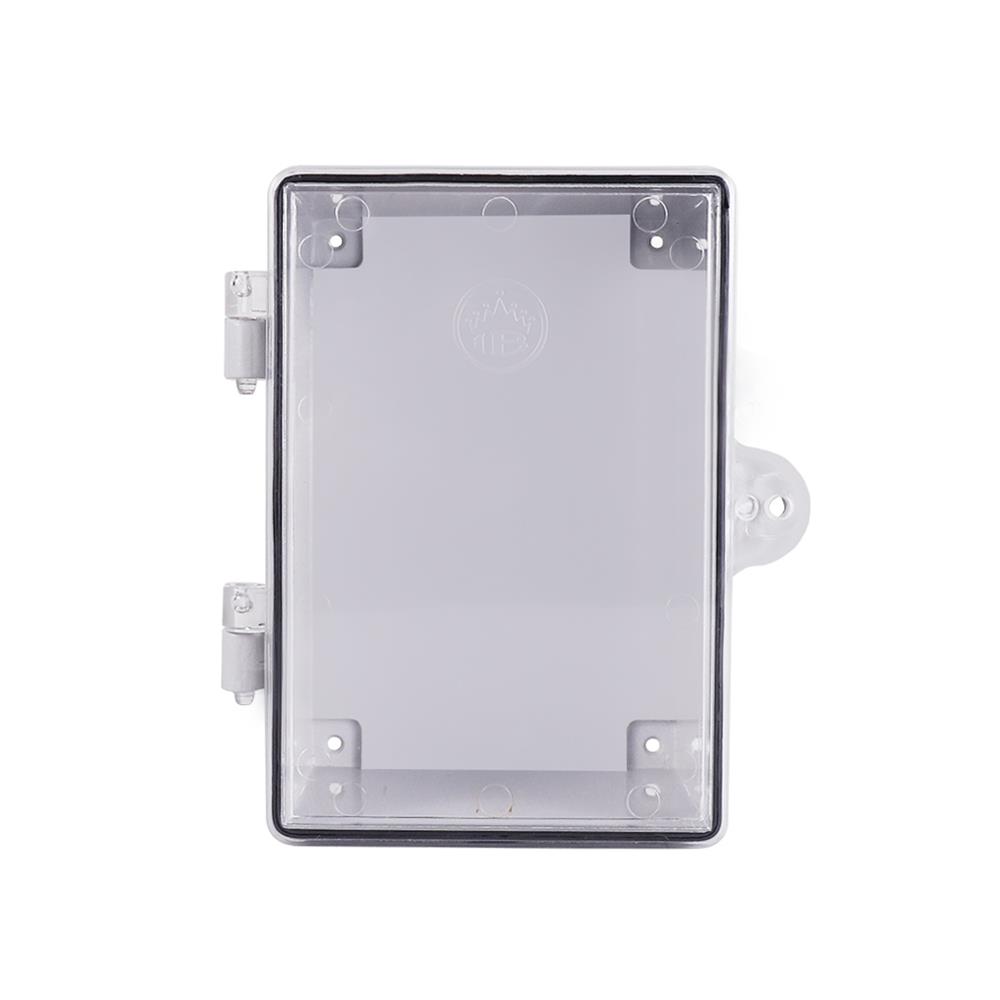 ตู้กันน้ำฝาใส ID 4.5x6.5 นิ้ว สีเทา