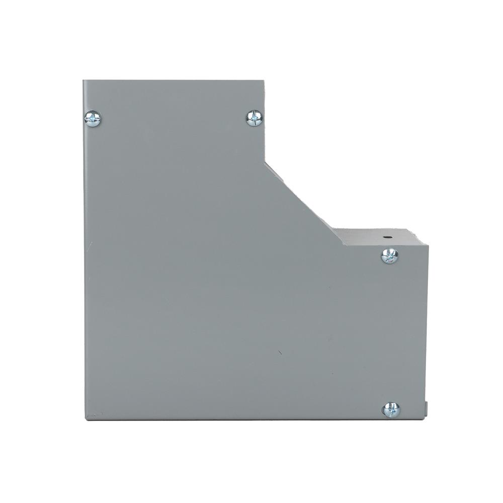 ข้องอ เปิดบน รางไวร์เวย์ SUPER 4X6 นิ้ว สีเทา