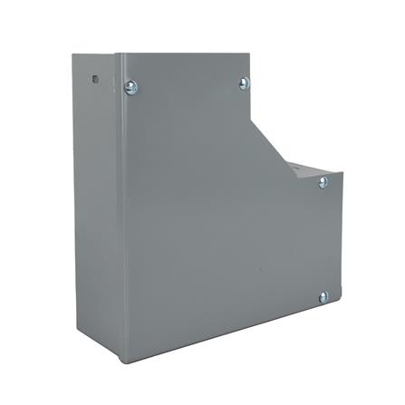 ข้องอ เปิดบน รางไวร์เวย์ SUPER 4X6 นิ้ว สีเทา_3