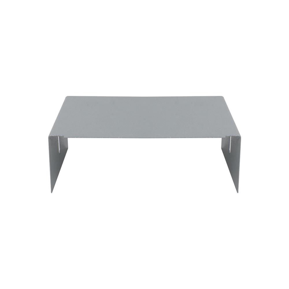 แผ่นปิดหัว-ท้ายรางไวร์เวย์ SUPER 4X6 นิ้ว สีเทา