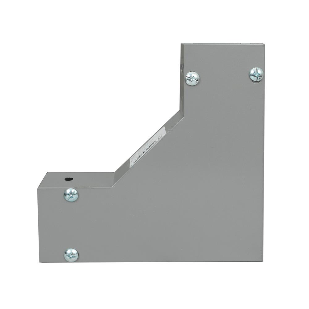 ข้องอ เปิดบน รางไวร์เวย์ SUPER 2X3 นิ้ว สีเทา