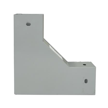 ข้องอ เปิดบน รางไวร์เวย์ SUPER 2X3 นิ้ว สีเทา_2