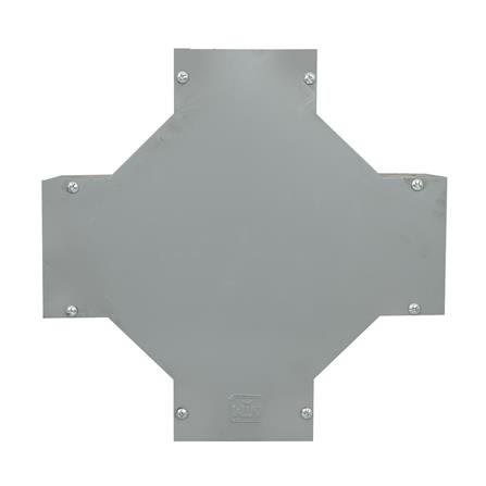 ข้อต่อสี่ทางไวร์เวย์ SUPER 4X6 นิ้ว สีเทา_1