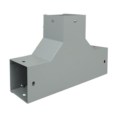 ข้อต่อสามทางไวร์เวย์ SUPER 4X4 นิ้ว สีเทา_0