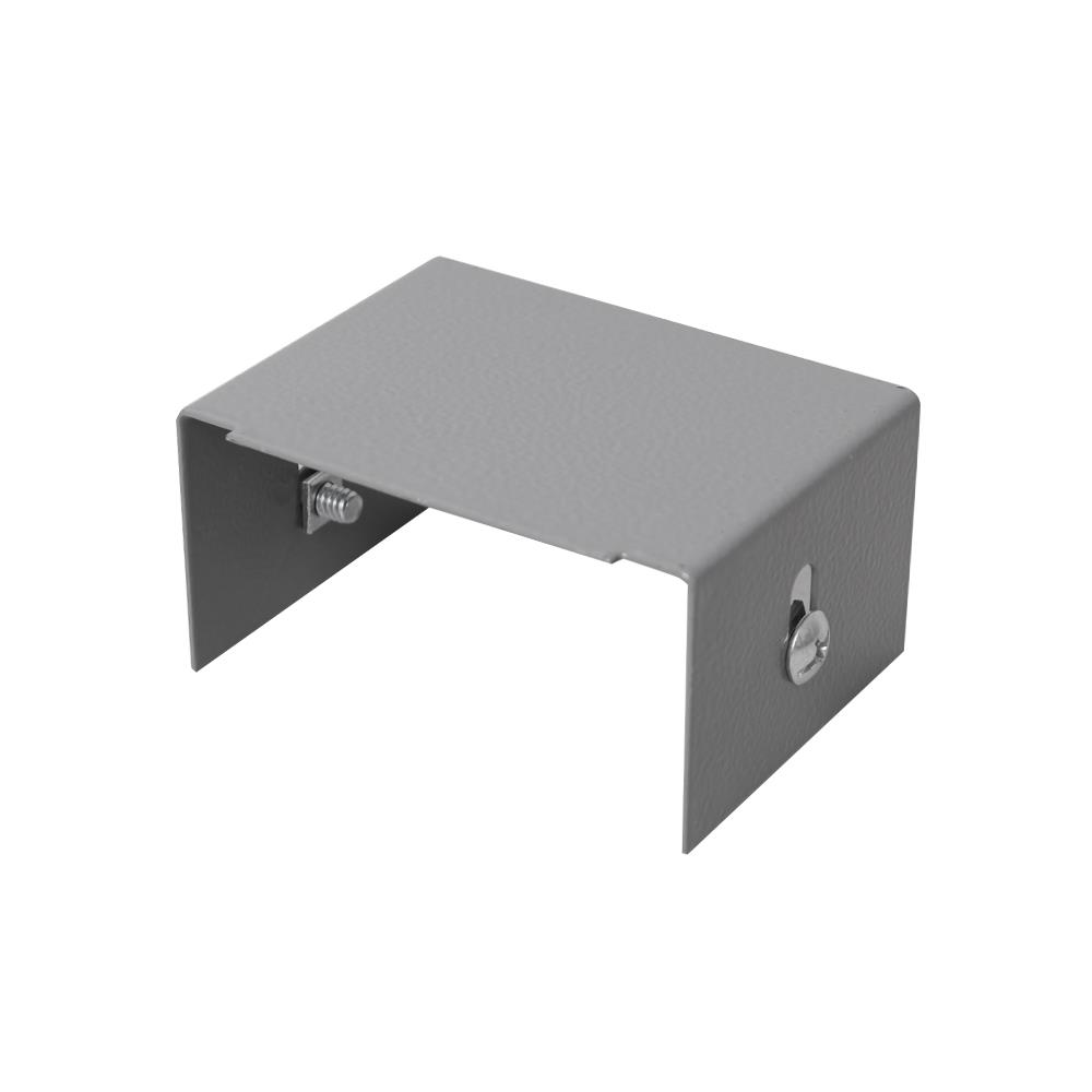 แผ่นปิดหัว-ท้ายรางไวร์เวย์ SUPER 3X4 นิ้ว สีเทา