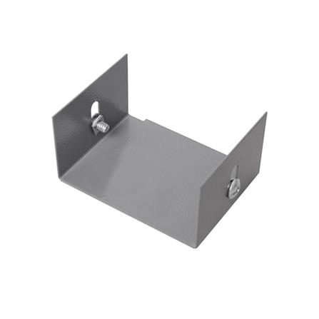 แผ่นปิดหัว-ท้ายรางไวร์เวย์ SUPER 2X3 นิ้ว สีเทา_0