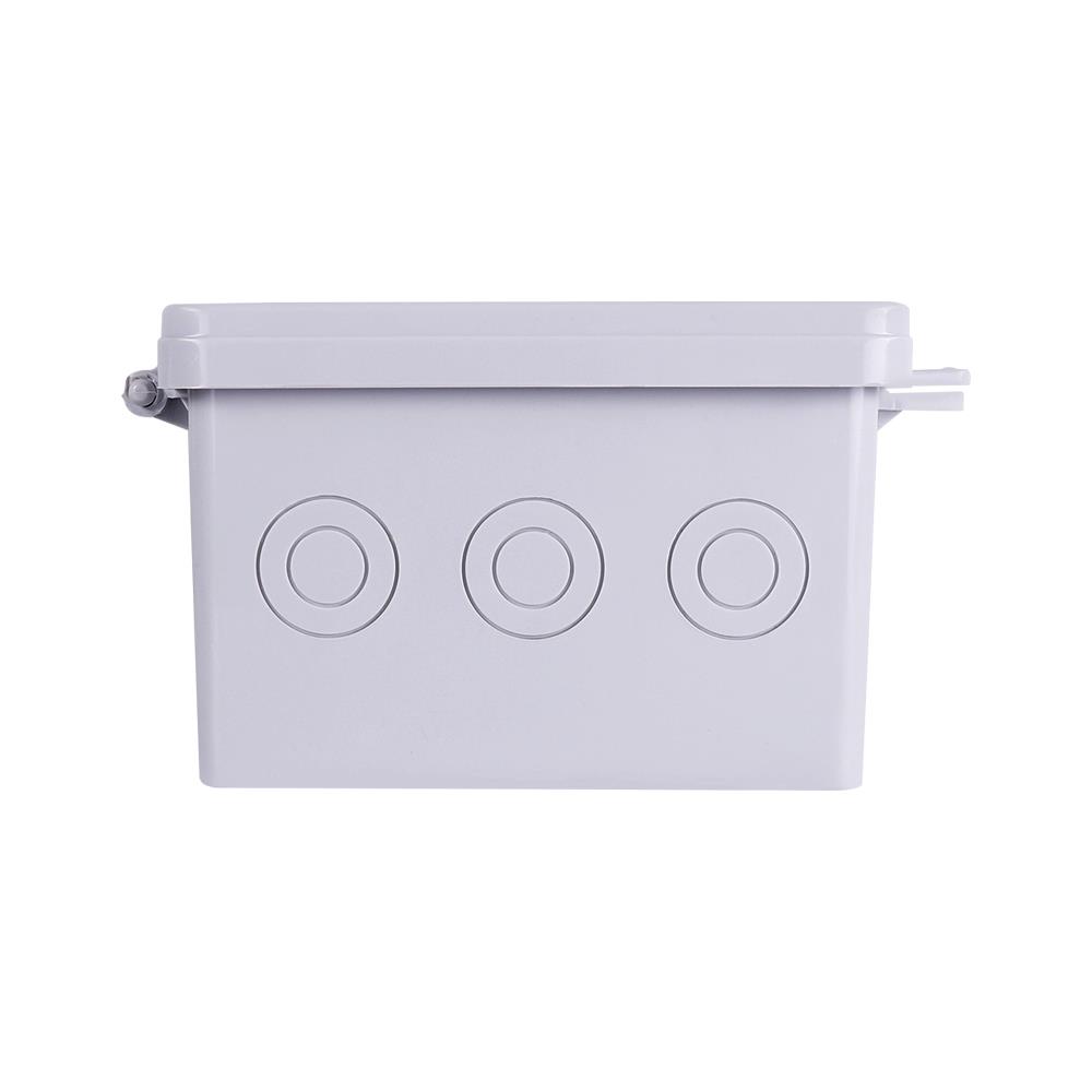 ตู้กันน้ำฝาทึบ ID 8.5x9.5 นิ้ว สีเทา