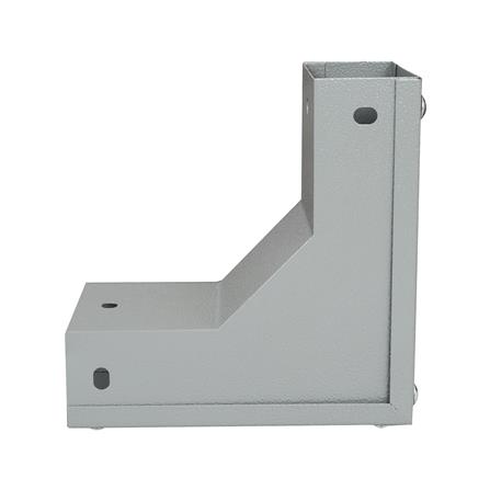 ข้องอ เปิดนอก รางไวร์เวย์ SUPER 2X4 นิ้ว สีเทา_1