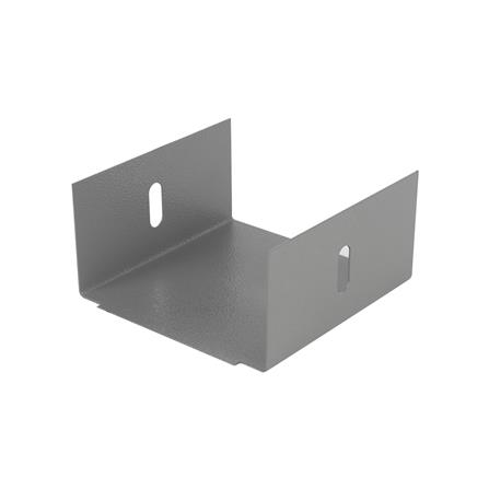 แผ่นปิดหัว-ท้ายรางไวร์เวย์ SUPER 4X4 นิ้ว สีเทา