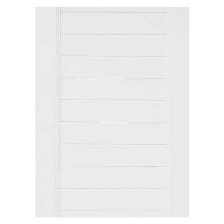 ประตูภายใน UPVC ASARA ลายตาราง 70X200 ซม. สีขาว ไม่เจาะลูกบิด_2