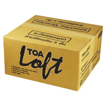 สีน้ำลอฟท์ภายนอก TOA LOFT1 สีเทาอ่อน 10 กก._4