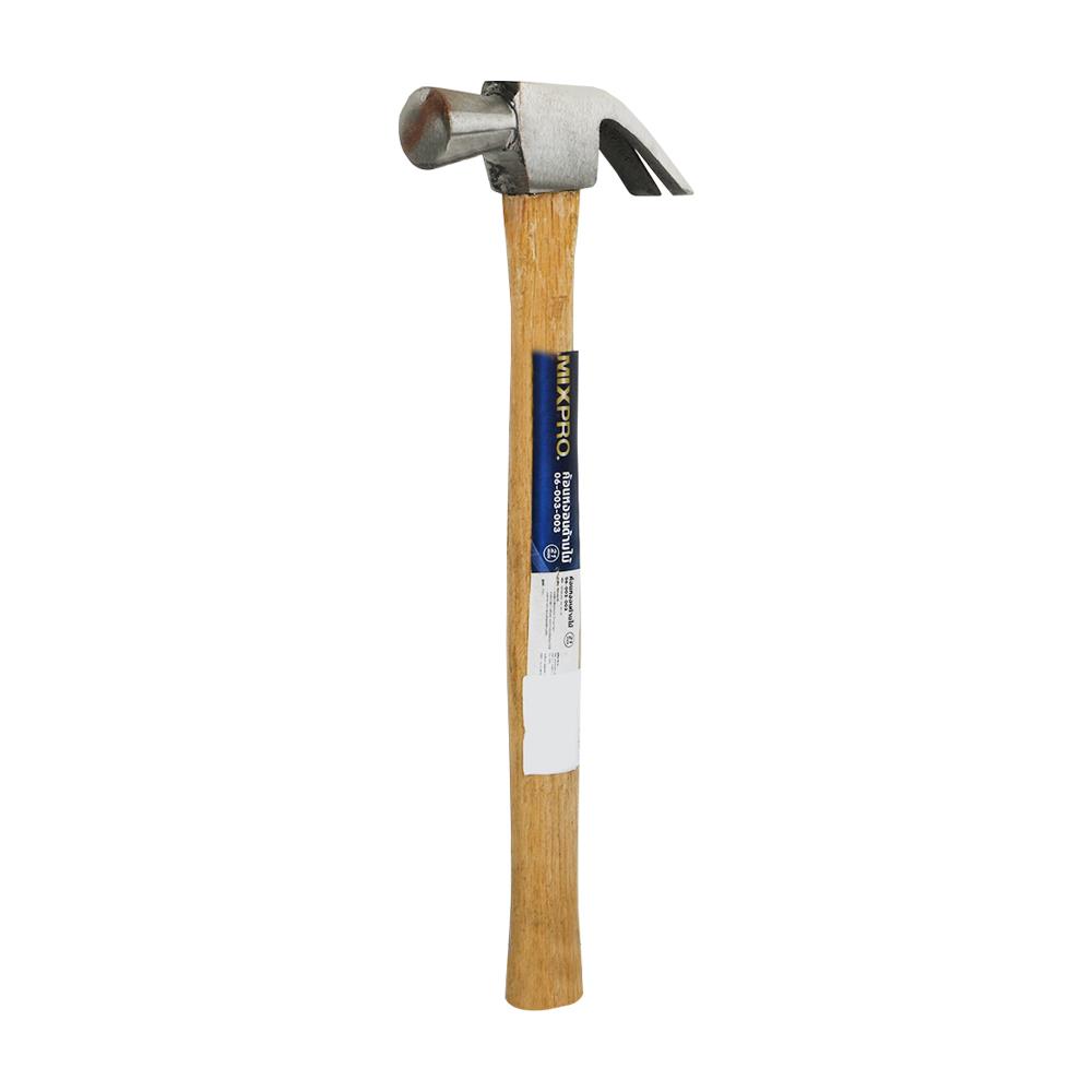 ค้อนหงอนด้ามไม้ MIXPRO 21 มม.