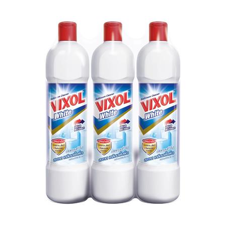 น้ำยาทำความสะอาดห้องน้ำ VIXOL 900 มล. ขาว แพ็ก 3 ชิ้น