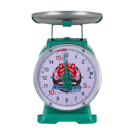 เครื่องชั่งสปริง ตราสิงห์ 15 กก. สีเขียว_0