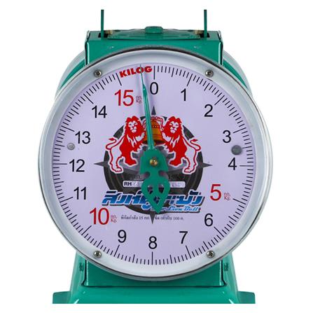 เครื่องชั่งสปริง ตราสิงห์ 15 กก. สีเขียว_2