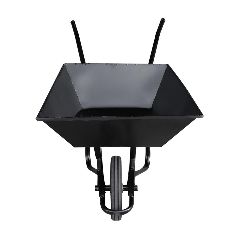 รถเข็นปูน ล้อเดี่ยวแม็กซ์ โชคอำนวย 100 กก. สีดำ