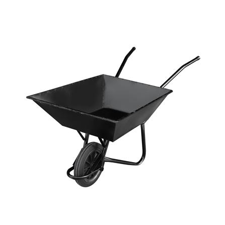 รถเข็นปูน ล้อเดี่ยวแม็กซ์ โชคอำนวย 100 กก. สีดำ_0