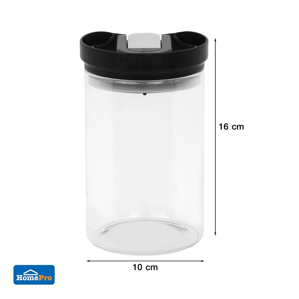 ขวดโหลแก้วฝาดึง KECH BORO 0.8 ลิตร สีใส