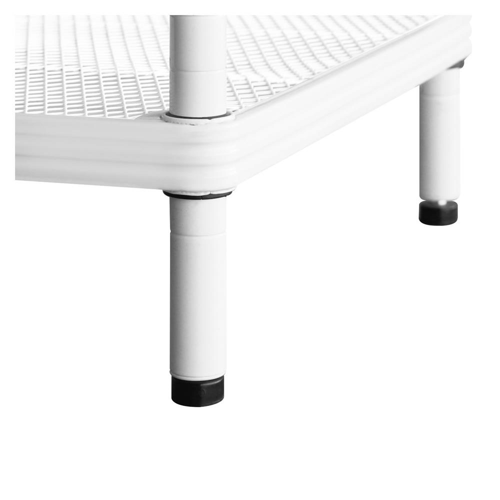 ตู้เสื้อผ้าราวแขวนพร้อมชั้นวาง PLIM MESHGRID 90X45X180 ซม. สีขาว